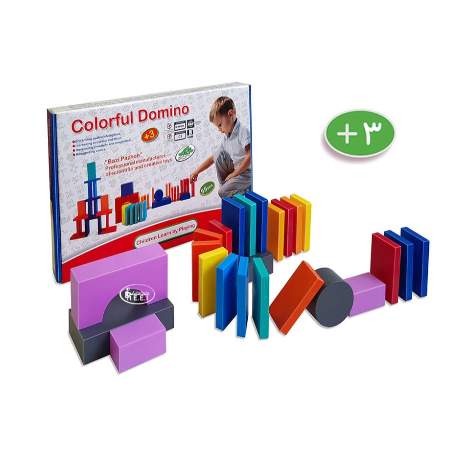 قیمت دومینو رنگی صنایع آموزشی EEI