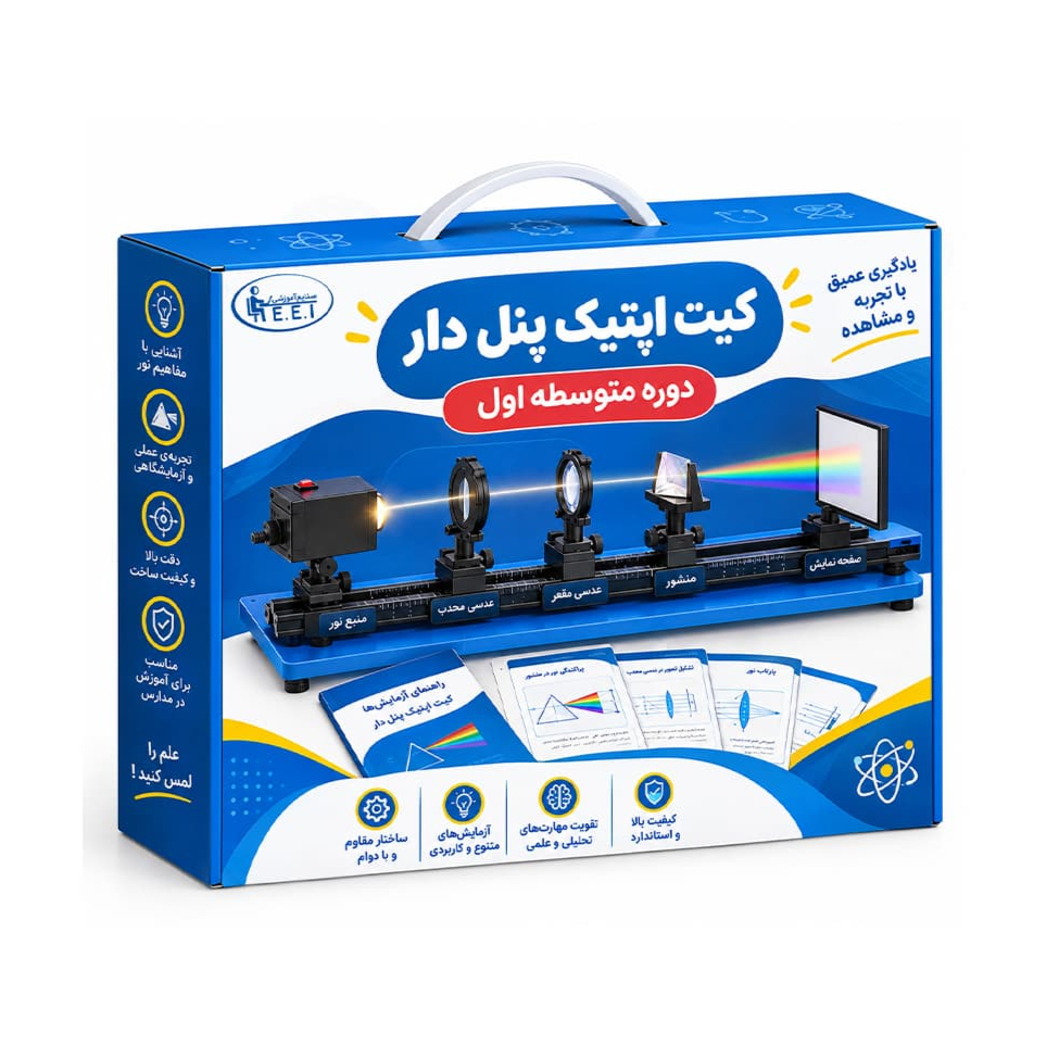 قیمت کیت اپتیک پنل دار اول متوسطه صنایع آموزشی